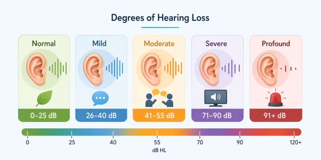 Degrees of Hearing Loss