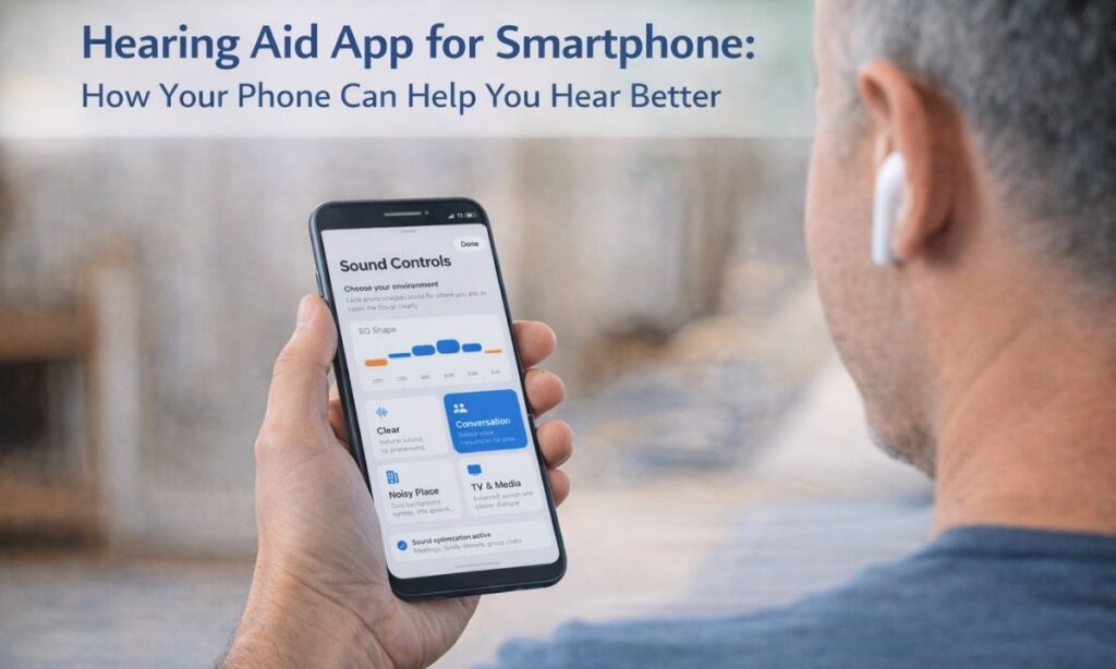 Hearing Aid App for Smartphone