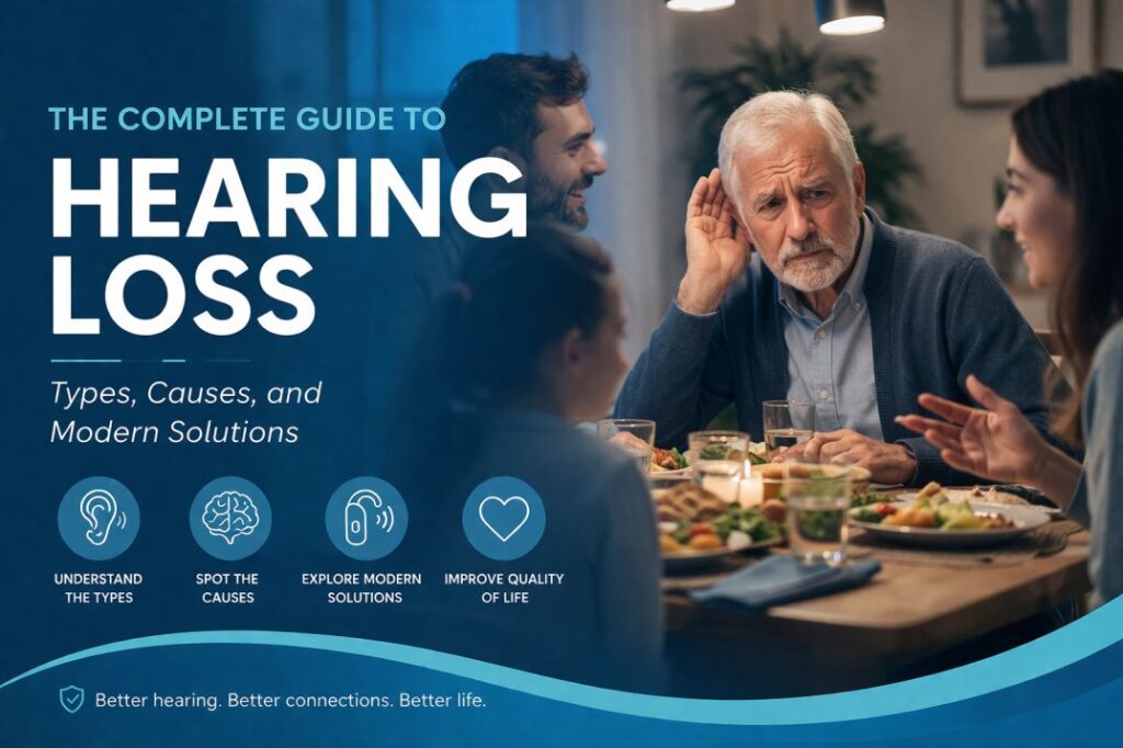 Hearing Loss: Types, Causes & Modern Solutions