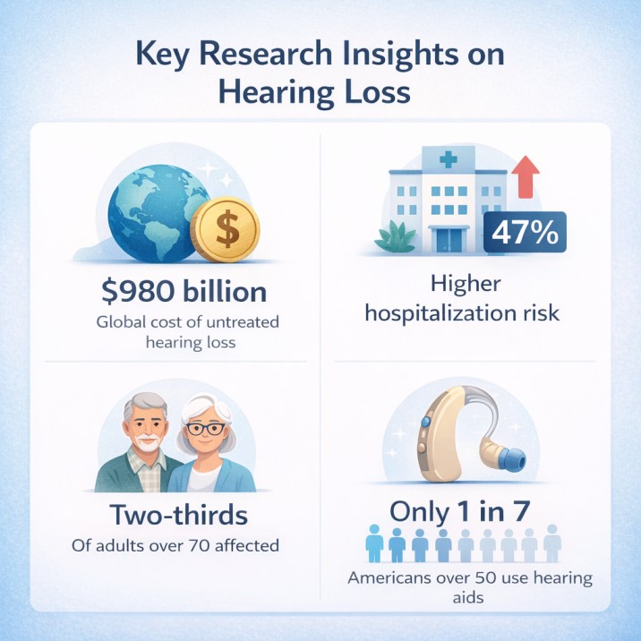 Key Research insight on Hearing loss