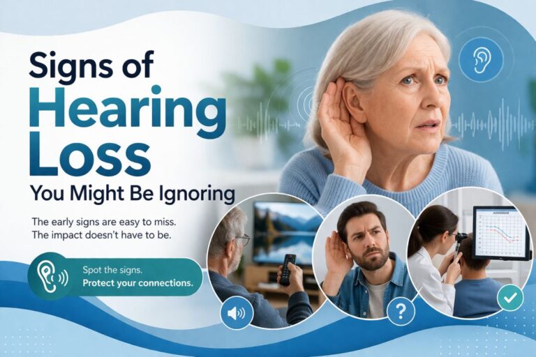 Sign of Hearing loss