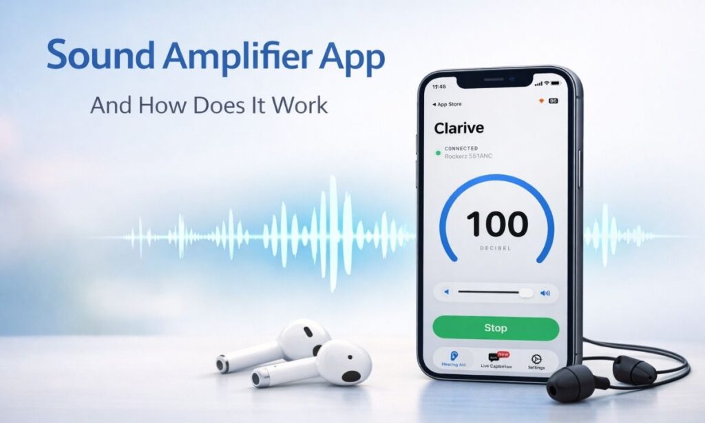 Sound Amplifier App